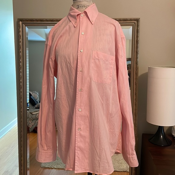 Ermenegildo Zegna Soft Linen Long Sleeve Button Up w Front Pocket - Picture 8 of 13